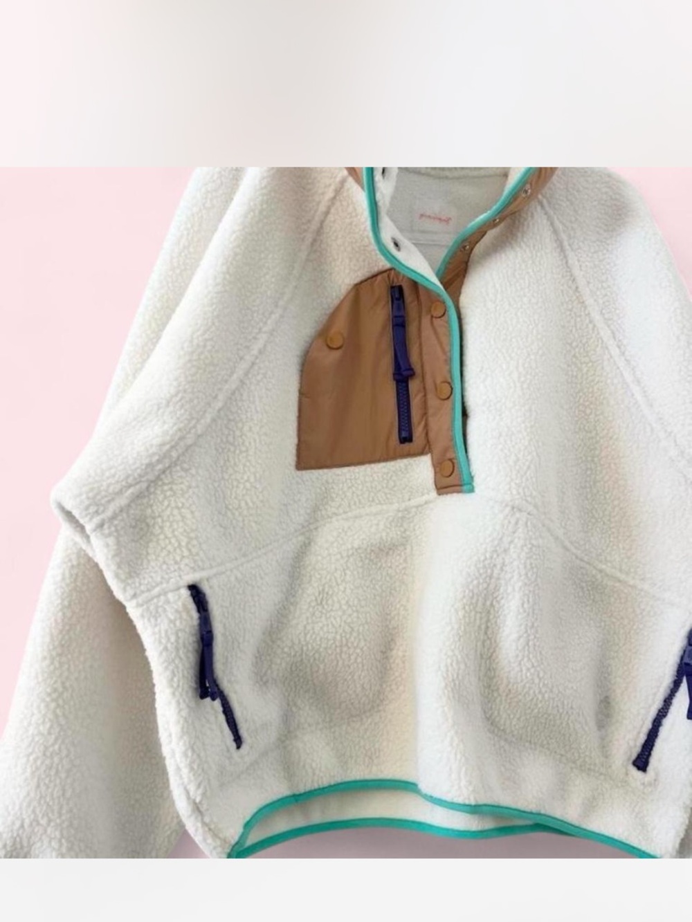 Free People Hit The Slopes Fleece Pullover XL
